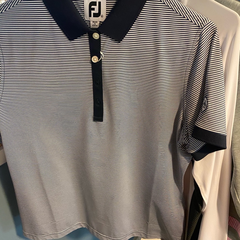 FootJoy Women’s Lisle Feeder Stripe — Medium